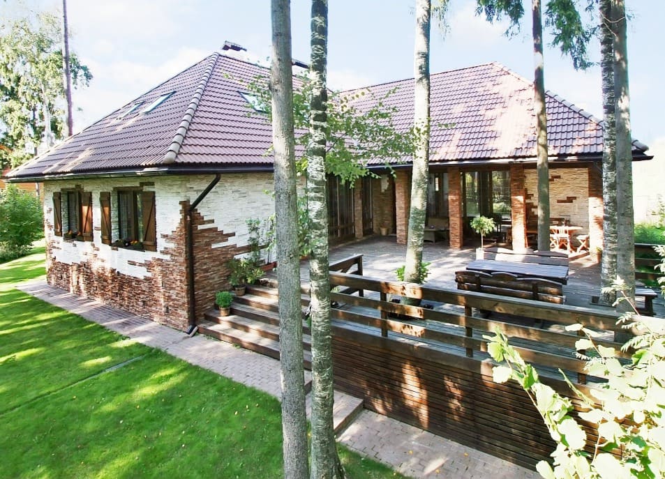 Проекты домов из газобетона Бунгало 2 M под ключ