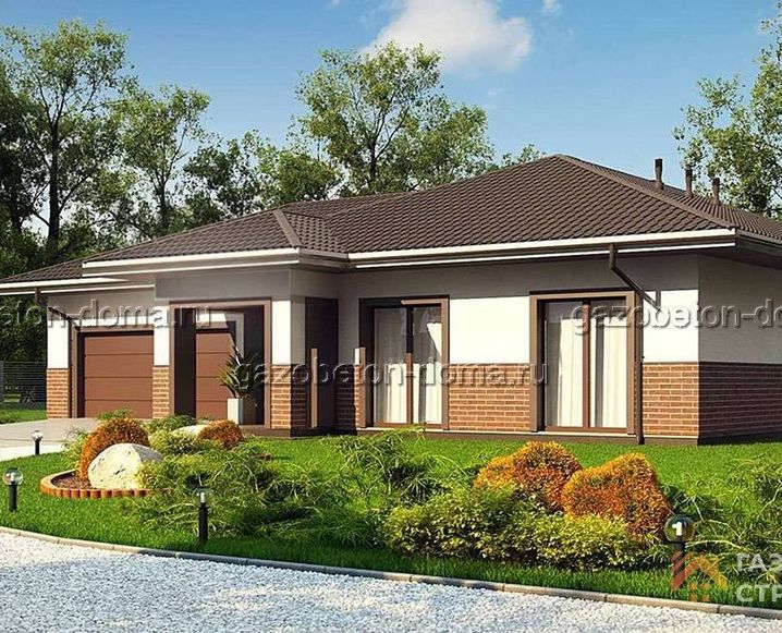 Дом из газобетона Проект ГБ-209