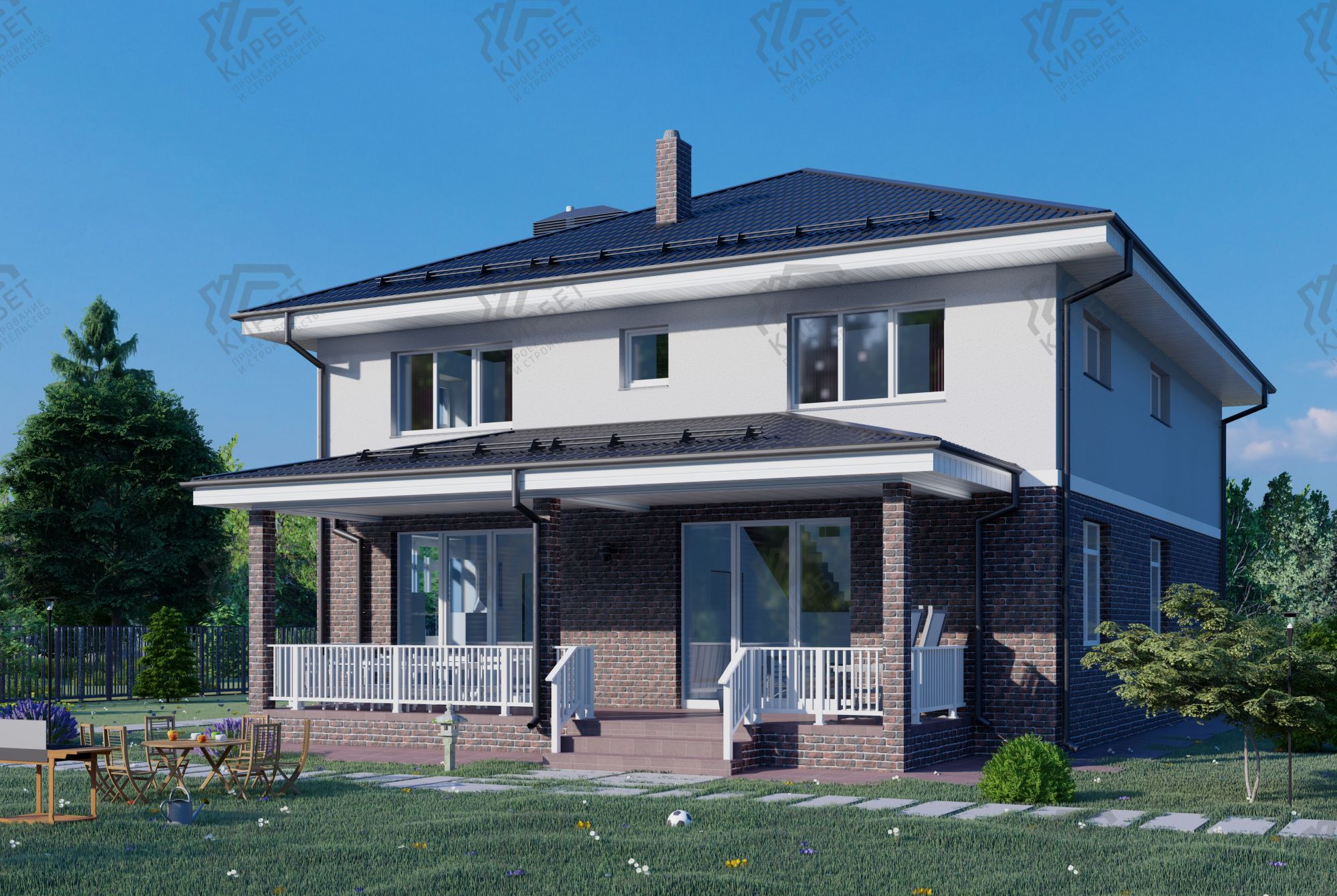 Проект дома из газоблоков 12х16 ГББ-261: цена 10429000 руб.