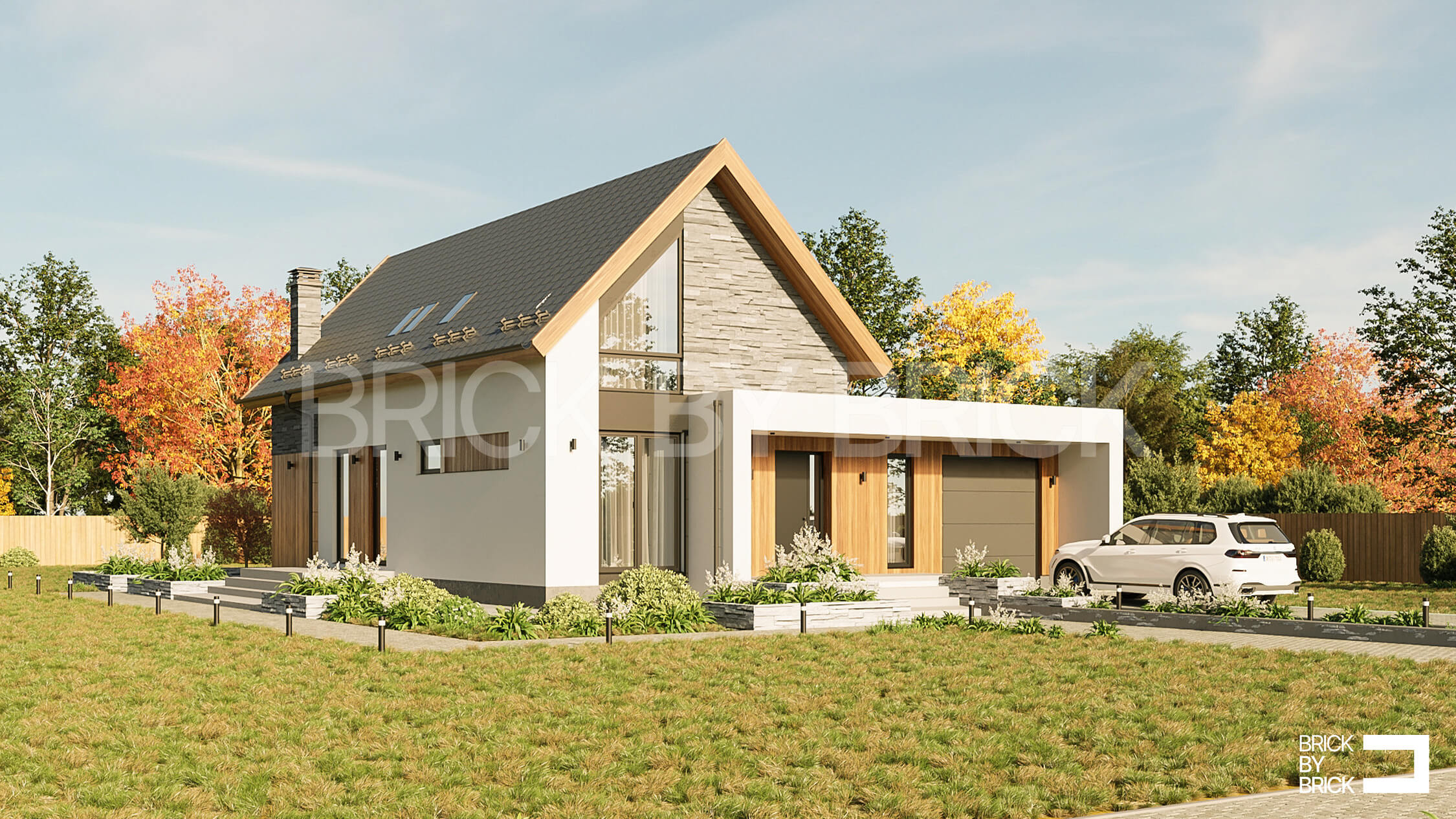 Дом Покровское 2 из газобетона: заказать в Москве по низкой цене