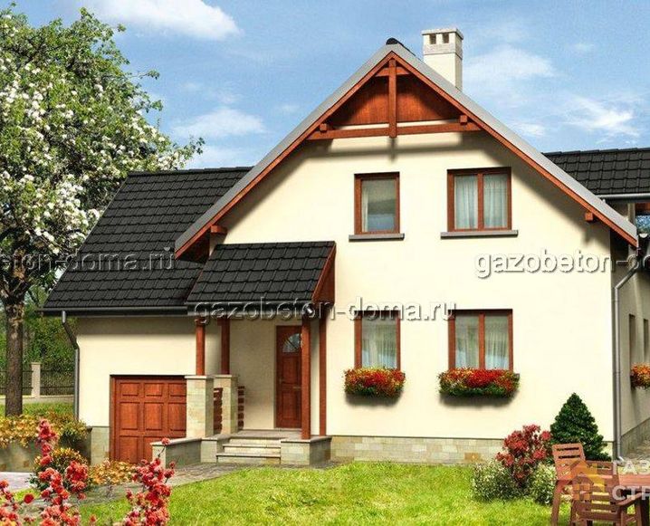 Дом из газобетона Проект ГБ-230