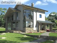 Проект дома W-145-1P