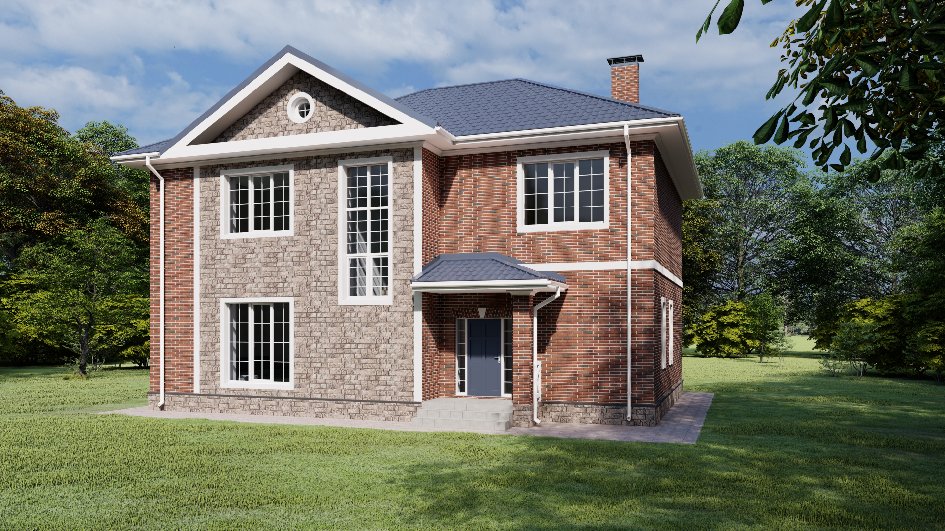 Дом по проекту «ЗС 656-20» - Золотое Сечение