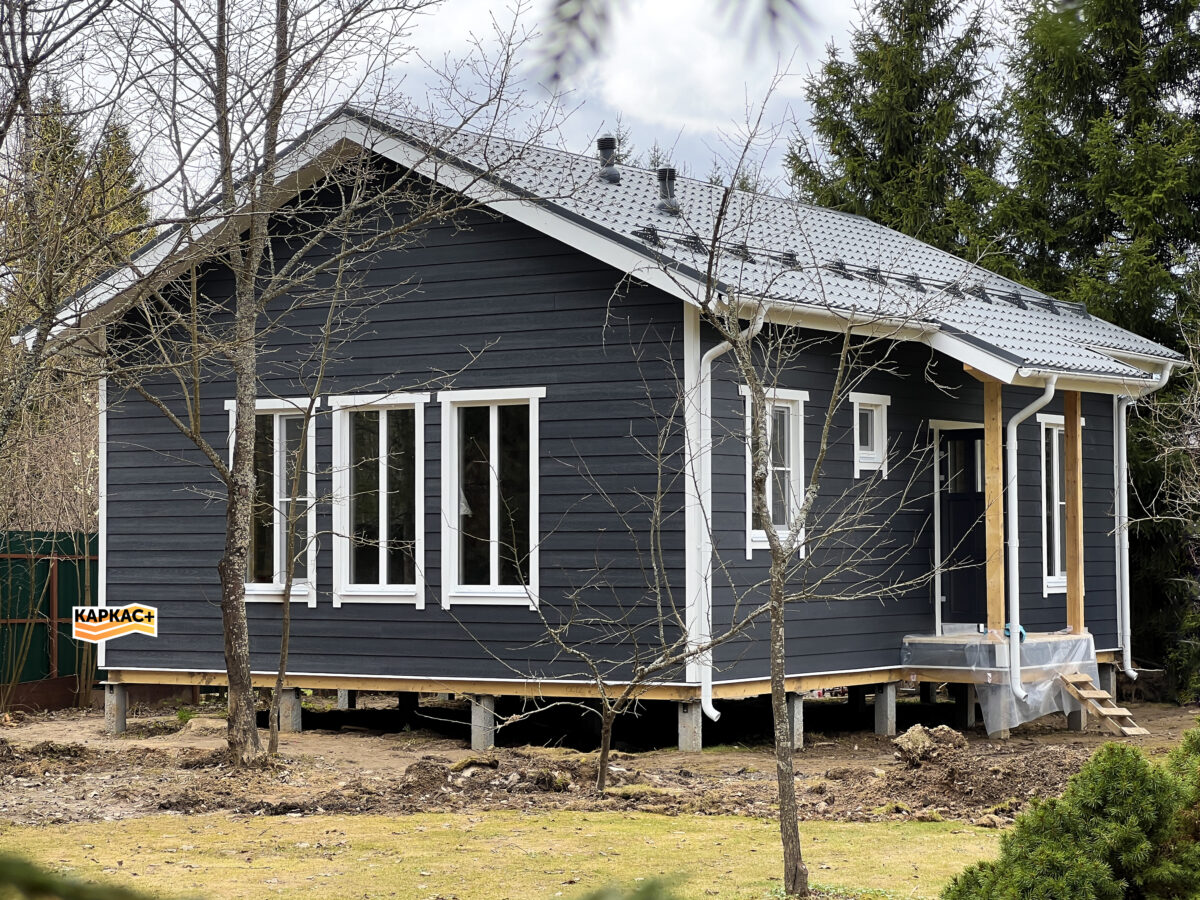 Проект каркасного дома КП-60