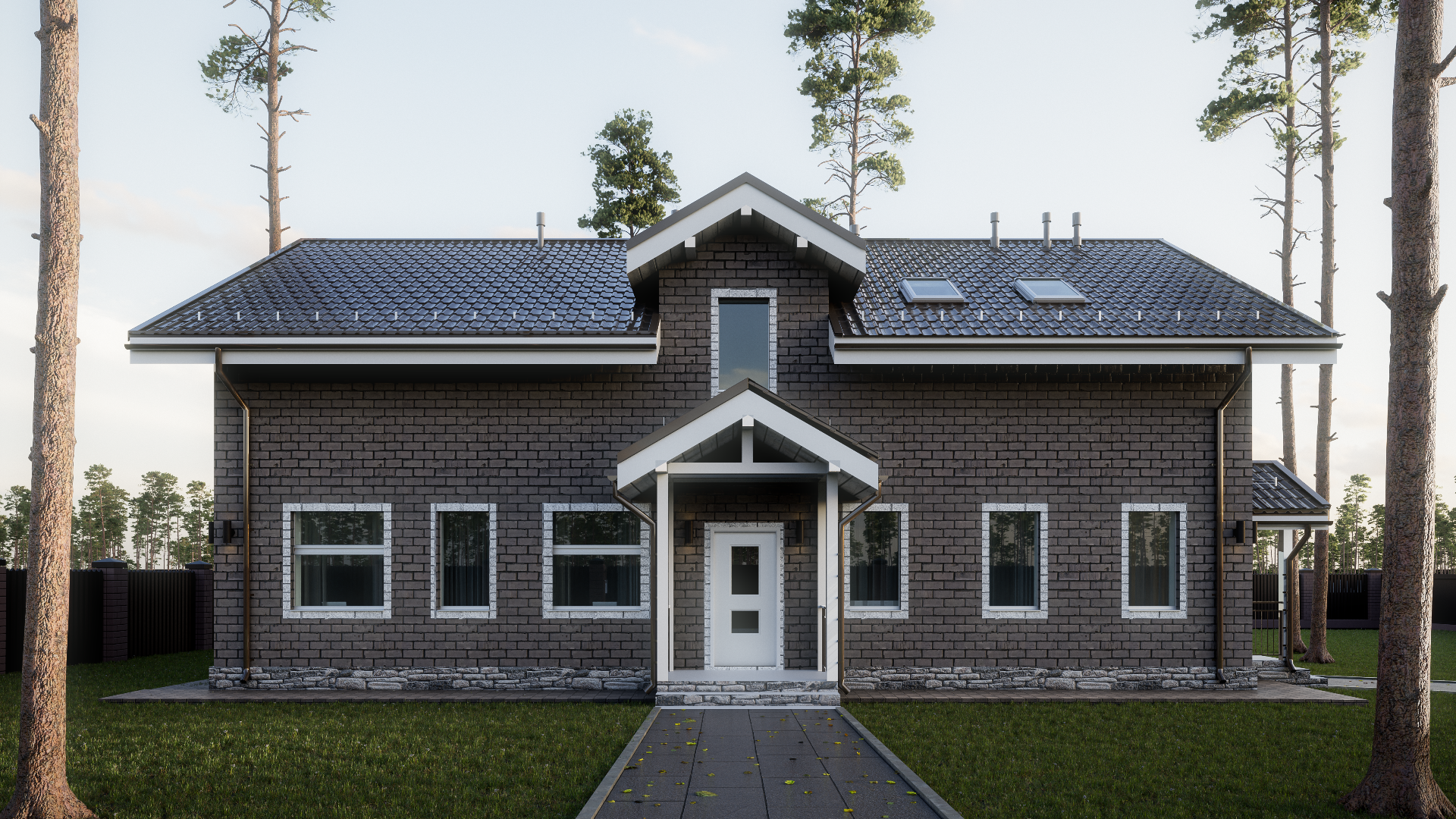 Дом по проекту «ЗС 198-24» - Золотое Сечение