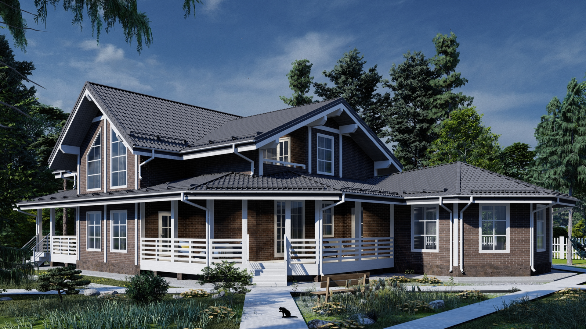 Дом по проекту «ЗС 20-16» - Золотое Сечение