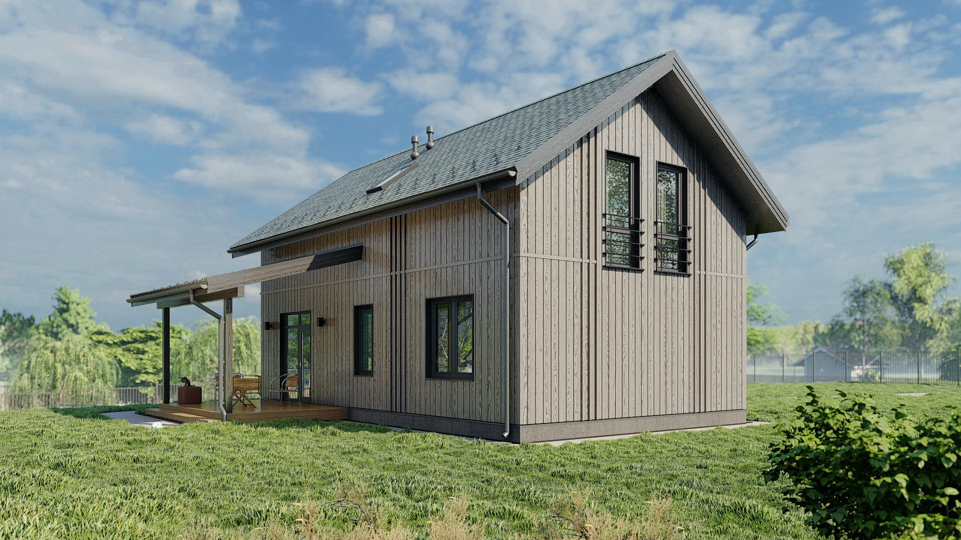 Дом каркасный "Реймонд"