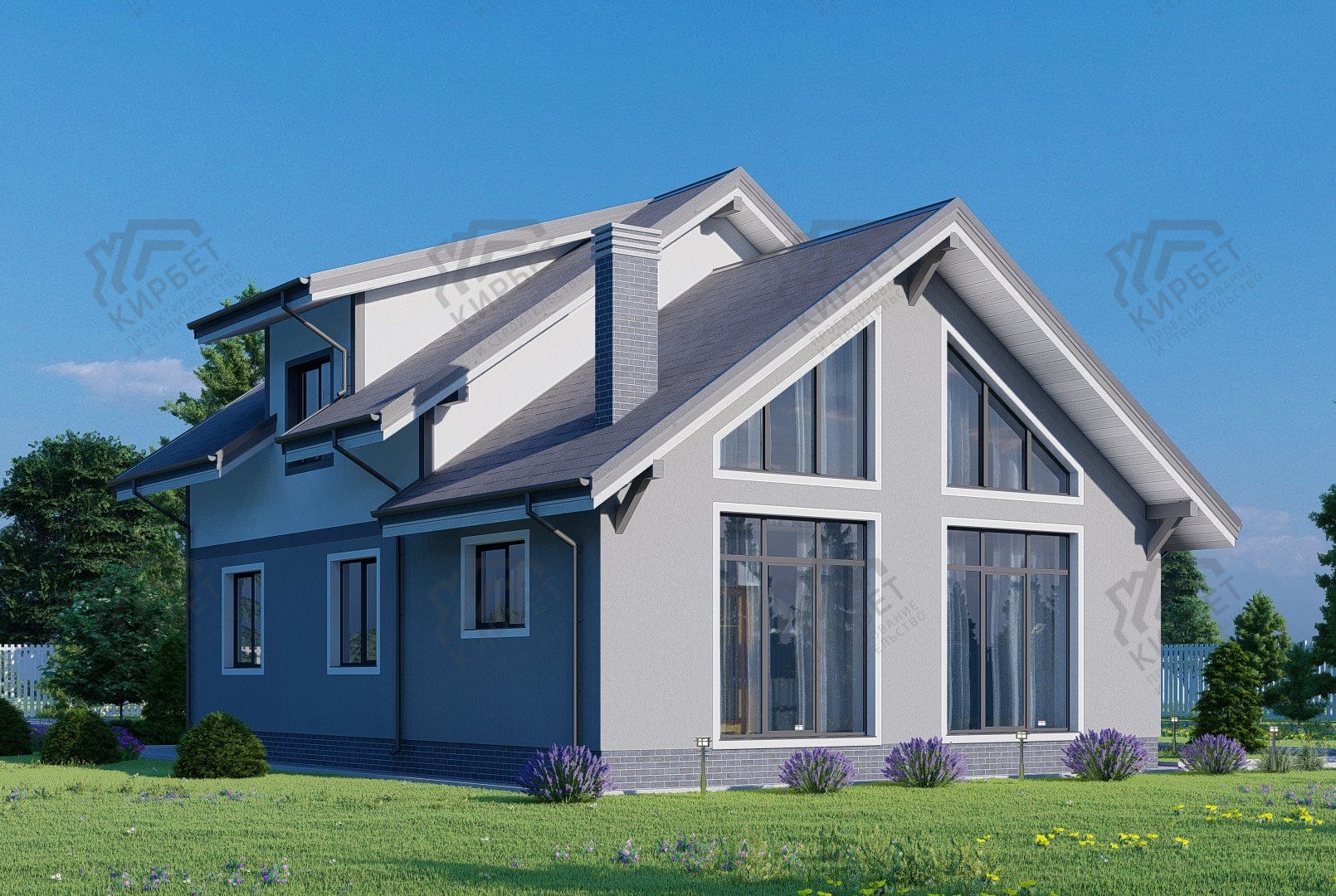 Проект дома из газоблоков 13х9 ГББ-195: цена 7972000 руб.