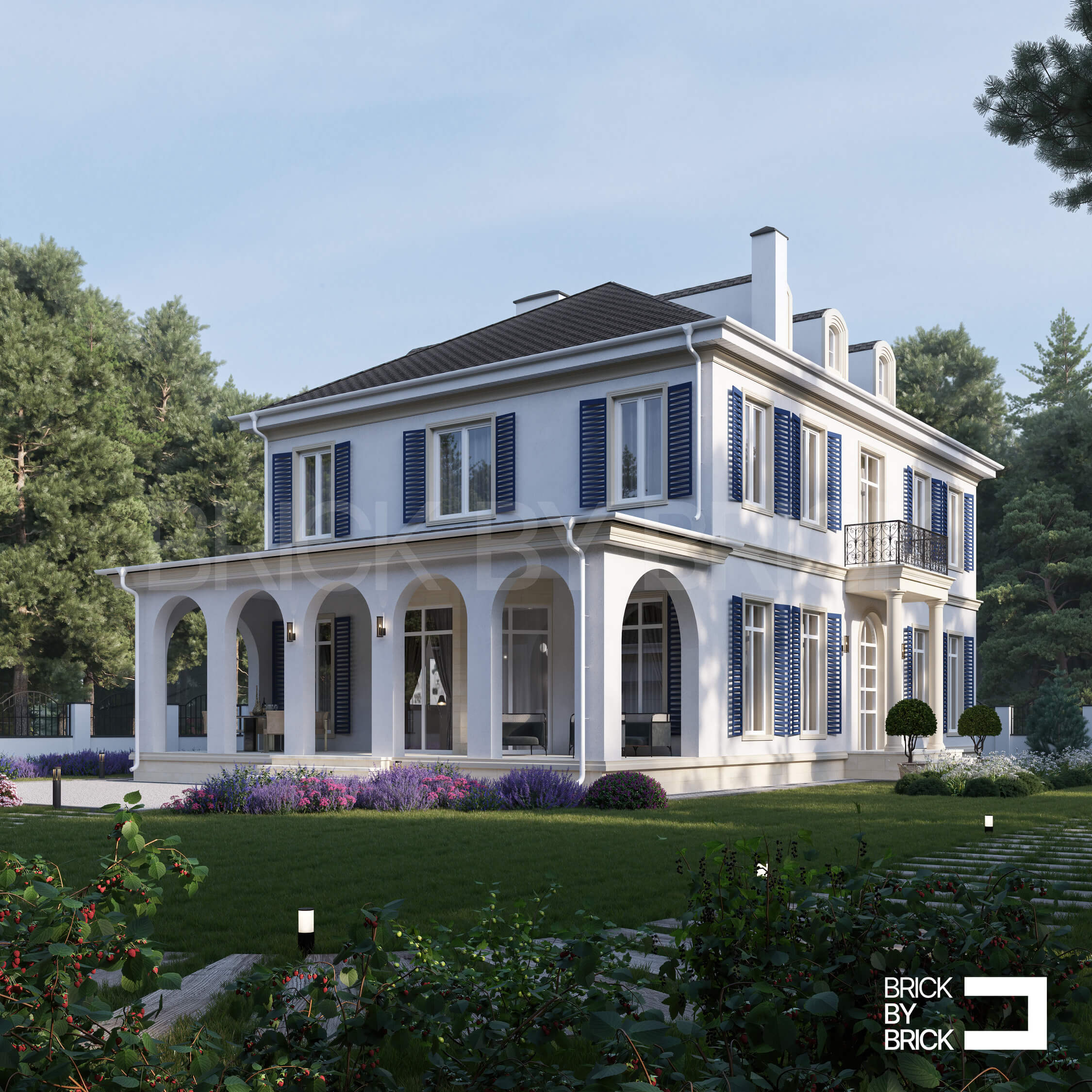 Дом Новосходненский из газобетона: заказать в Москве по низкой цене