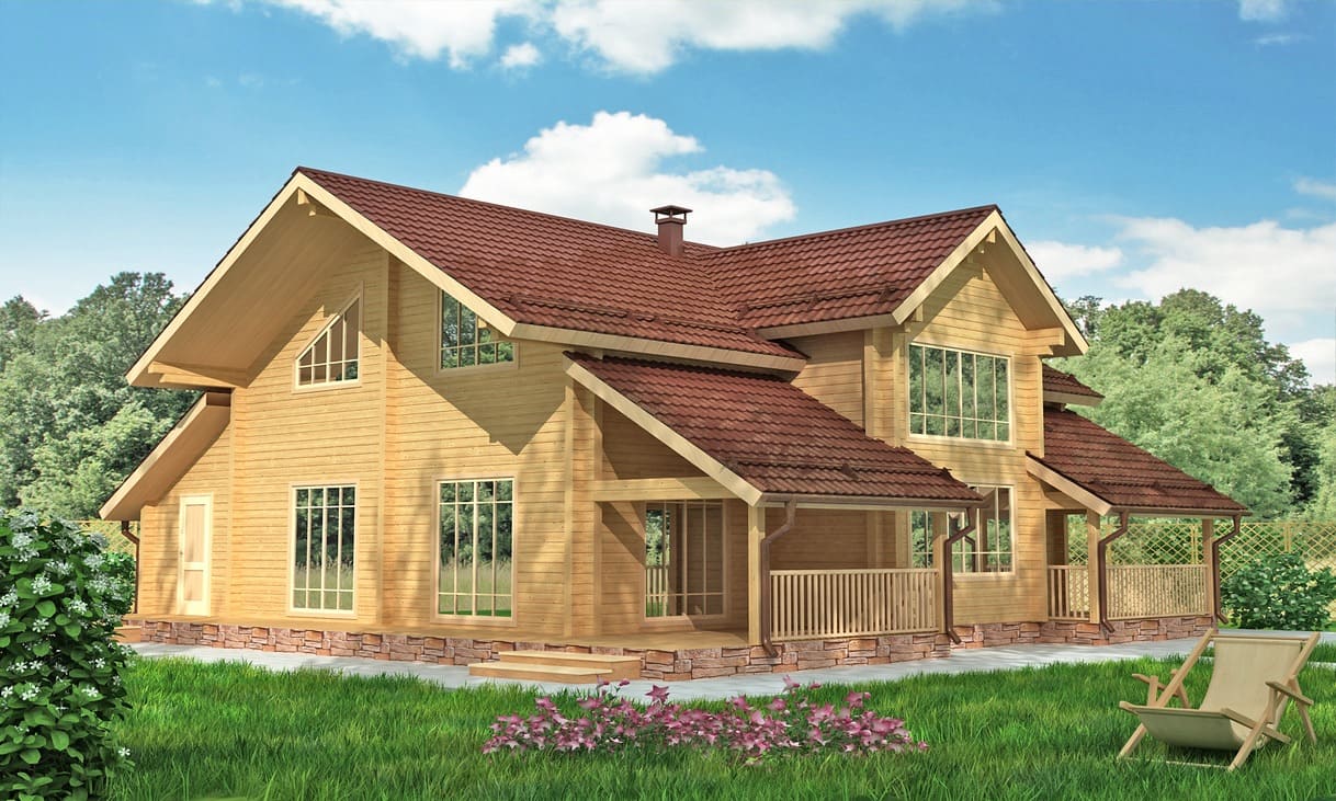 Проект 3 спальни второй свет №348