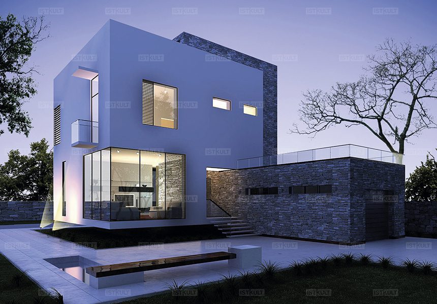 Дом по проекту «Дуйсбург» - Золотое Сечение