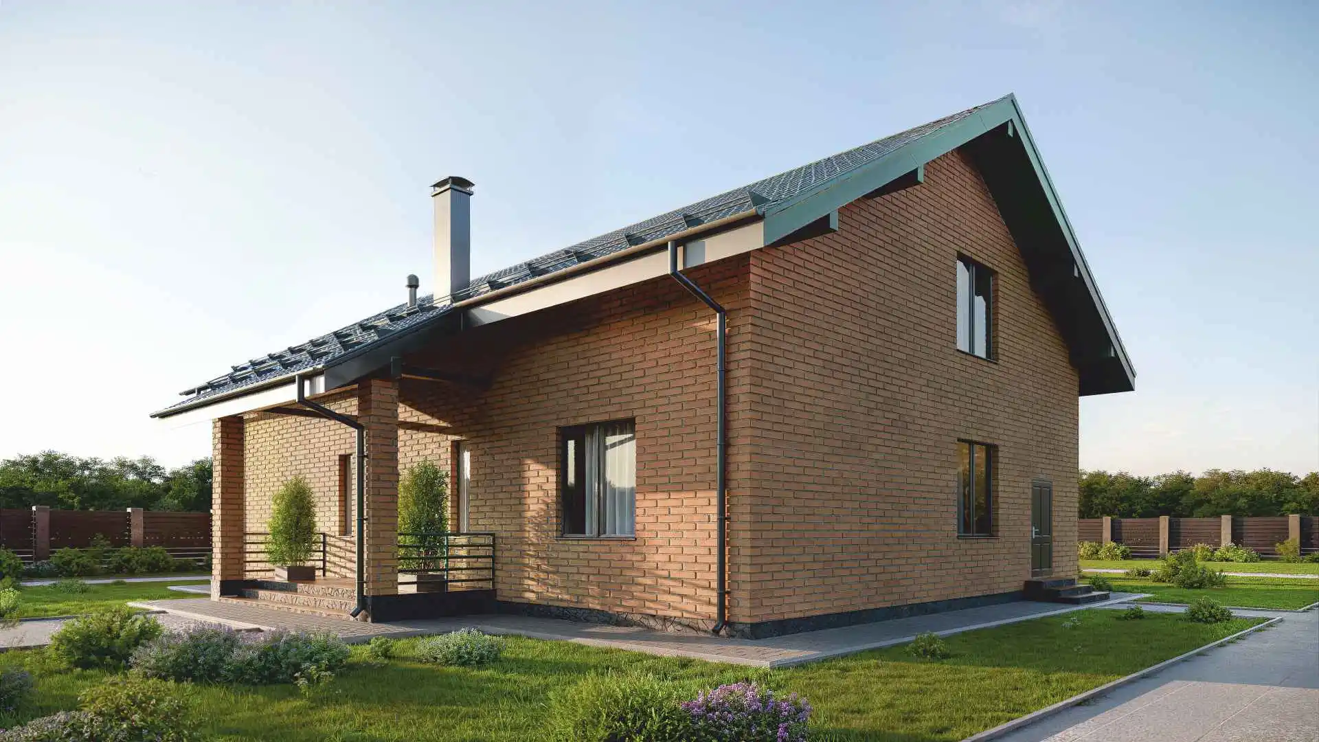 Дом по проекту «ЗС 233-24» - Золотое Сечение